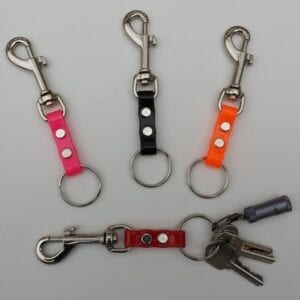 Colorful keychain loops