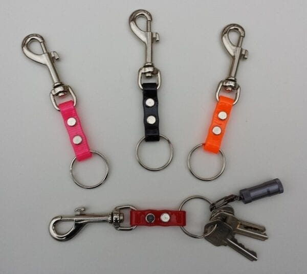 Colorful keychain loops