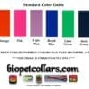 A color guide for a lead handle